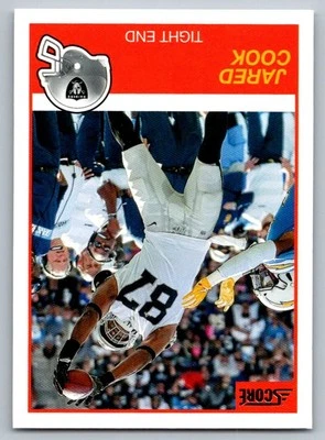 2019 Score Red Jared Cook Oakland Raiders #34 - Image 1 of 2