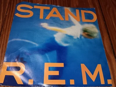 R.E.M. Stand / Memphis Train Blues 1988 SRC Warner Bros. Records 7-27688 7" 45 - Image 1 of 4