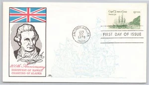 First Day Cover Scott's #1733 Captian James Cook 200th Anniversy 1978 - Picture 1 of 2