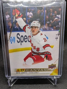 2022-23 Upper Deck #C16 Seth Jarvis UD Canvas - Picture 1 of 2