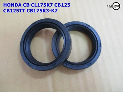 Fit HONDA CB/CL175K7 CB125 CB125TT CB175K3-K7  FRONT FORK SEAL SET  **sa3829** - Image 1 of 4