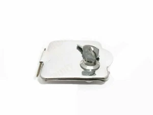 New Lambretta Flap Locking Fuel Tank Lock Chrome Plated With Keys ECs - Picture 1 of 4