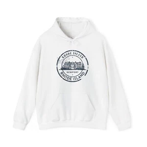 Newport Rhode Island Hoodie, Cozy Sweatshirt, Travel Gift, Casual Wear, Unisex - Picture 1 of 25