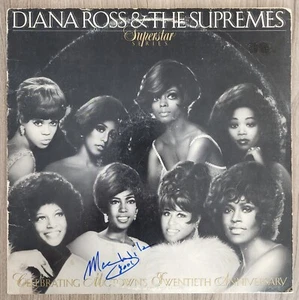 Mary Wilson Signed The Supremes Motowns Twentieth Vinyl Record Album Legend RAD - Picture 1 of 1