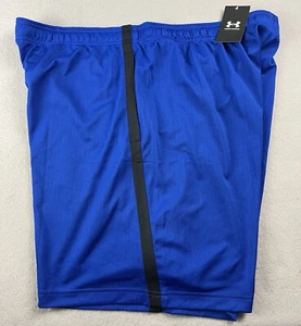 UNDER ARMOUR Men’s Shorts UA Tech Mesh 10 Inch Training Royal Blue Sz 3XL NWT - Picture 1 of 7