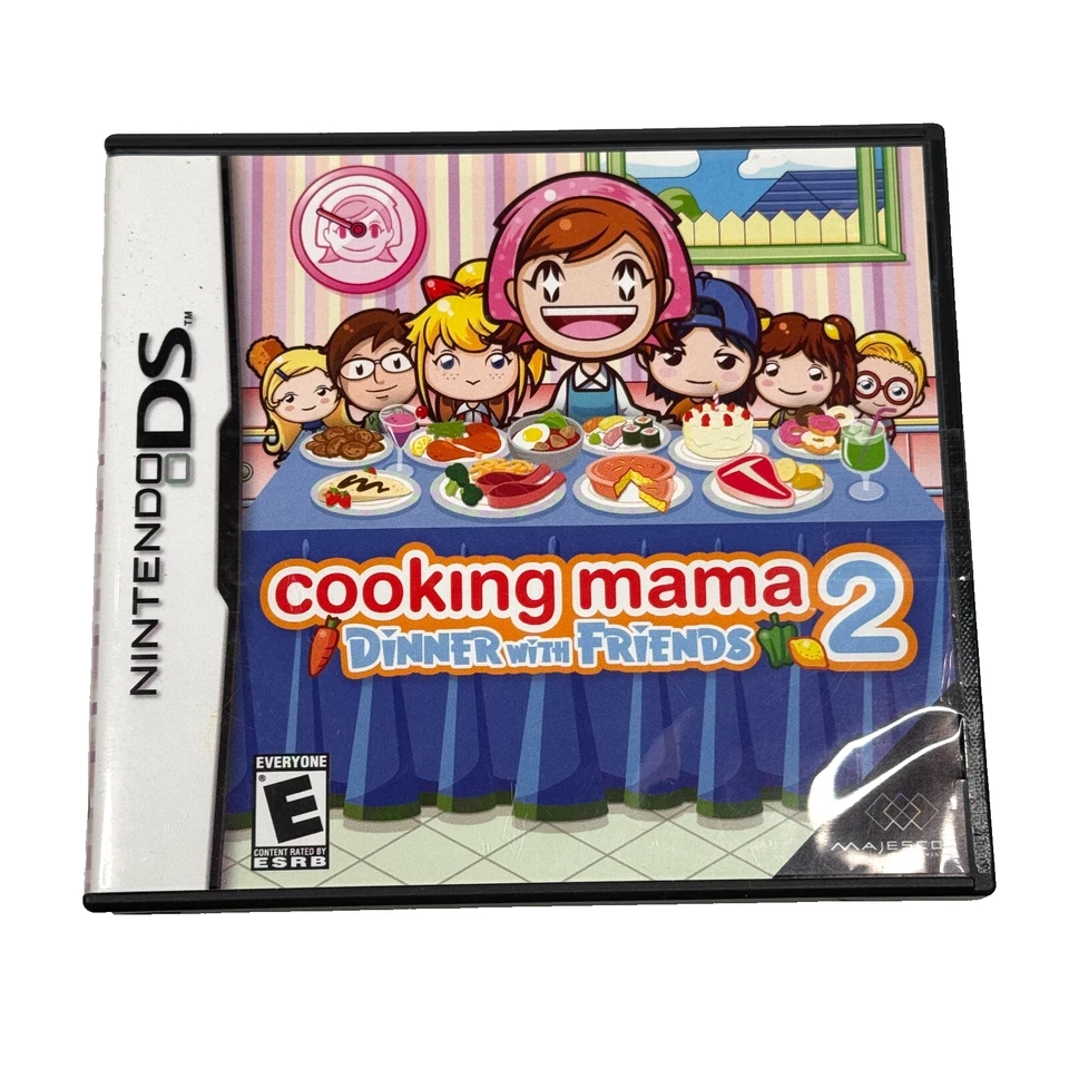 Cooking Mama 2: Dinner With Friends (Nintendo DS, 2007) Complete with Manual - Image 1 of 4