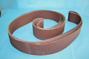 4 PIEZAS 3" x 132" en correas de lijado 240 lijadora de banda de grano papel de lija - Imagen 1 de 6