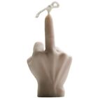 Funny Middle Finger Silicone Candle Mold Human Body Candle Making Handmade Mo TK