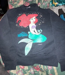 disney girls little mermaid sweatshirt - Picture 1 of 3