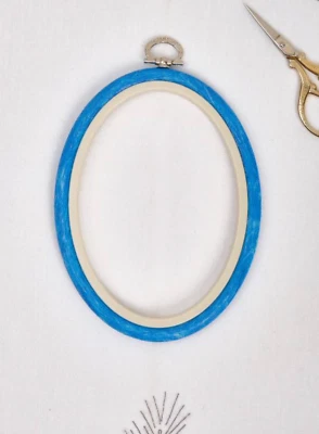 Oval Flexi Hoop Nurge 230-7 Blue - Image 1 of 2