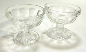 Genuine -2 Atlantis Crisal / Crystal Portugal Ice cream Bowl *Worldwide Shipping - Picture 1 of 7