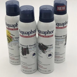 4 aquaphor advanced therapy ointment body spray fragrance free 3.7oz - Picture 1 of 3