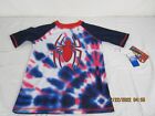 Marvel Spiderman Boys Rash Guard Swim Shirt L UPF 50+