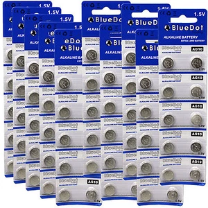 100 PCS LR1130 AG10 389 Alkaline Battery 1.5V Watch Calculator USA FREE SHIP - Picture 1 of 1