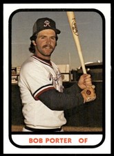 1981 TCMA Richmond Braves Bob Porter Richmond Braves #7