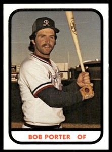 1981 TCMA Richmond Braves Bob Porter Richmond Braves #7