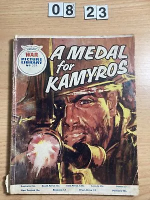 Fleetway War Picture Library Comic No 529 From 1969  A Medal For Kamyros  Good • 5.50$
