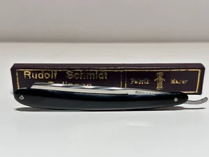 VINTAGE NOS RARE COLLECTIBLE GERMANY STRAIGHT RAZOR "RUDOLF SCHMIDT" SOLINGEN - Picture 1 of 13