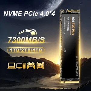 Internal Solid State Drive 1/2/4TB 970 EVO Plus PCIe 4.0 NVMe M.2 Hard Drive SSD - Afbeelding 1 van 21