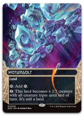 Mutavault (0028) (Borderless) #28 (NM) Edge of Eternities EOS Magic MTG - Image 1 of 2