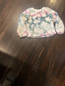 Cat & Jack Tie Dyed Long Sleeve Sweatshirt - Picture 1 of 1