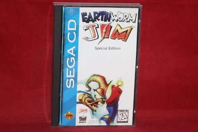 Earthworm Jim: Special Edition (Sega CD, 1995) CIB Complete - Image 1 of 4