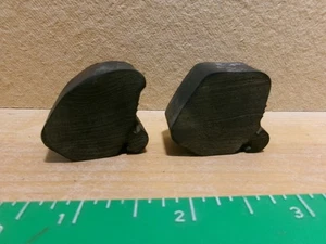 80-91 Ford F150 F250 F350 Bronco OEM  2  Fender Rubber pad Hood Bumps - Picture 1 of 5