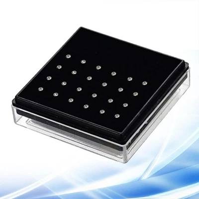  24 piezas para mujer con estrás nariz tachuelas percha piercing joyería para Foto 1 de 4