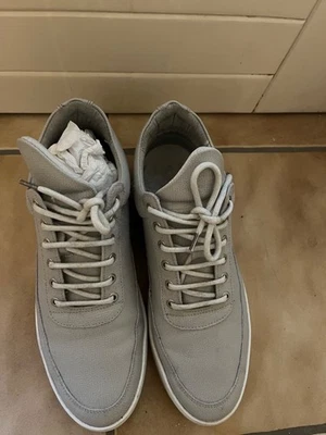 Filling Pieces Herren Sneaker Grau Freizeitschuh Turnschuh Gr. 44 EU - Bild 1 von 4