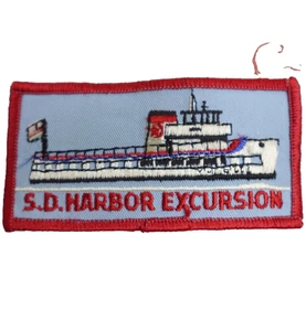 Vintage San Diego Harbor Excursion Patch Flagship Cruises & Events - Picture 1 of 2
