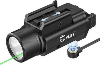 1500 Lumens Laser Light Combo for Pistol, Strobe & Memory Function for Green Las - Image 1 of 4