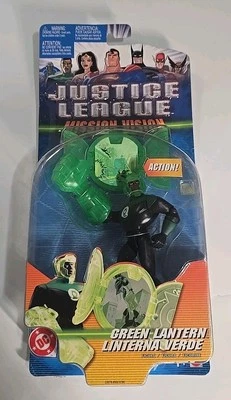 Figura Linterna Verde Liga de la Justicia Mission Vision 5" Figura DC ¡SELLADA! Bolso C Foto 1 de 4