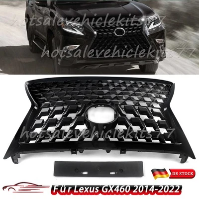 Para Lexus GX460 2014-2022 rejilla delantera rejilla radiador marco parachoques delantero rejilla - Imagen 1 de 4