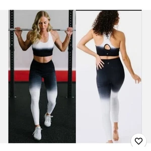 Leggings Zyia Active senza cuciture High Rise XS Ombré perfette condizioni - Foto 1 di 8