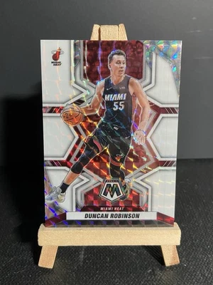 Duncan Robinson 2021-22 Panini Mosaic White Prizm /25 SSP #168 Miami Heat RARE - Image 1 of 2