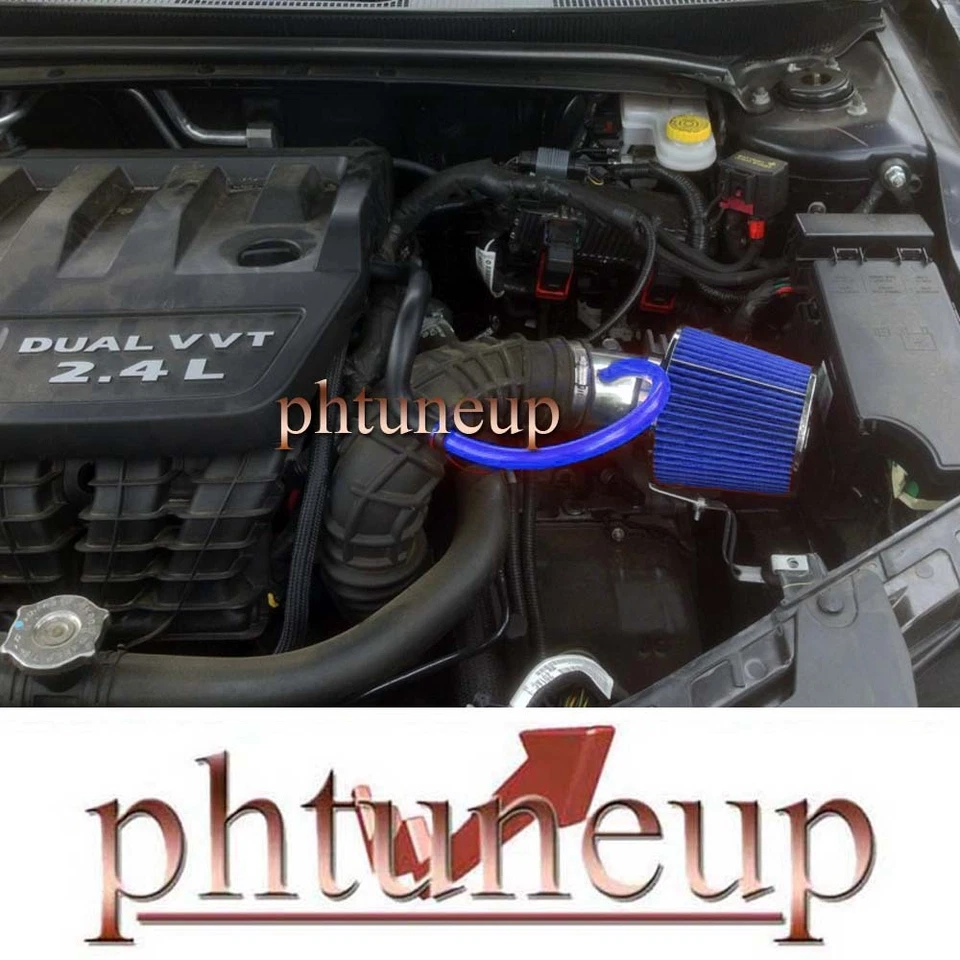 Chrysler Sebring Dodge Avenger 2007-2010 2,4 L Ram kit de admisión de aire azul Foto 1 de 1
