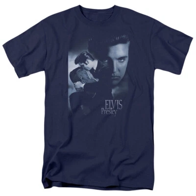 Camiseta gráfica para hombre adulto con licencia ELVIS PRESLEY REVERENT SM-5XL Foto 1 de 2
