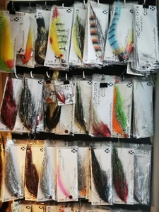 Pike / predator 10 fly full metal racket pack - 9 to 10 inch - mcfluffchucker - Picture 1 of 12