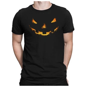 Pumpkin Head | Camiseta Divertida Hombre S a 4XL | Halloween Calabaza Cabeza Disfraz Fiesta - Imagen 1 de 3