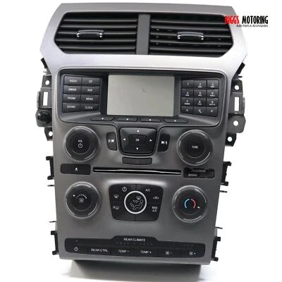 2014-2015 Ford Explorer Radio Face Climate Control Panel EB5T-18A802-AA Foto 1 de 4