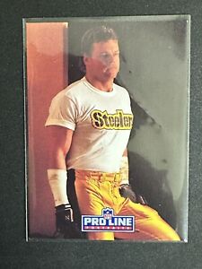 Rare 1991 Pro Line National Convention card of Bryan Hinkle #231 (STEELERS)