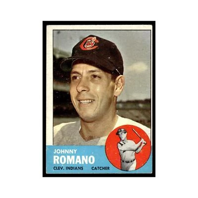 1963 Topps Johnny Romano Indians #72 - Image 1 of 3