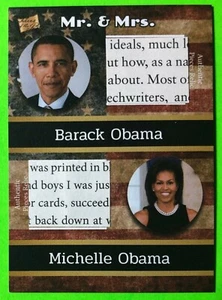 MR & MRS BARACK OBAMA  PIECES OF THE PAST DUAL SIGNED DOCUMENT RELIC ~PRESIDENT~ - Picture 1 of 2