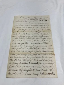 BÜRGERKRIEG IM LAGER SIEBEN KIEFERN 5 MEILEN VON RICHMOND FEUER AUF STREIKPOSTEN 1863 DETAILS - Bild 1 von 23