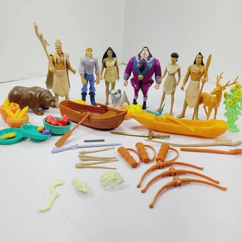 Disney’s Pocahontas Figure Set Lot Bundle 50+ Pieces Figures Cover