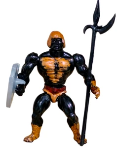 TOY MEXICAN BOOTLEG FIGURE HE MAN BLACK MOTU - Picture 1 of 4