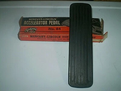 1949-50-51 MERCURY LINCOLN PEDAL A GASOLINA NA CAIXA VINTAGE '  - Imagem 1 de 3