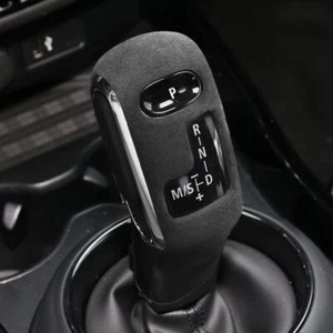 Para BMW Mini F55 F56 Gamuza Envoltura de engranajes Cambio Perilla Borde Volante Cubierta - Imagen 1 de 6