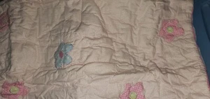 NUEVO SIN ETIQUETAS Cerámica Granero Niños ROSA Lindsey Euro SHAM Floral Azul FLORES - Imagen 1 de 6