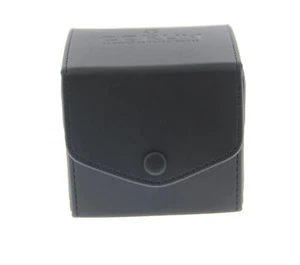 Corum Factory Original Black Leather Watch Travel Case - Picture 1 of 2